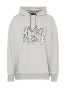 Viktor&Rolf Sweatshirt  grå-meleret / sort / hvid