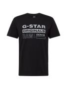 G-Star RAW Bluser & t-shirts  lysegrå / sort