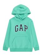 GAP Sweatshirt  lysegrøn / sort / hvid