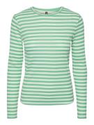 PIECES Shirts  grøn / hvid