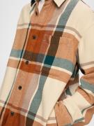 SELECTED HOMME Overgangsjakke  beige / brun / rustbrun / petroleum