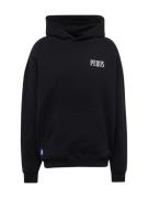 Pequs Sweatshirt  sort / hvid