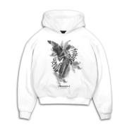 MJ Gonzales Sweatshirt  sort / hvid