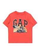 GAP Shirts 'V-BF'  navy / grå / orange / orangerød
