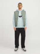 JACK & JONES Sweatshirt 'Cobin'  navy / opal / pastelblå / hvid