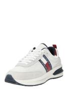 Tommy Jeans Sneaker low 'AKANE'  mørkeblå / rød / hvid