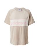 ADIDAS ORIGINALS Shirts 'NY'  lysebeige / mørkebeige / lys pink