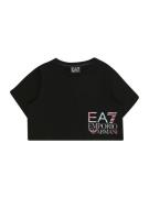 EA7 Emporio Armani Bluser & t-shirts  lyseblå / pink / sort