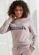 BENCH Sweatshirt  lysviolet / sort / sølv