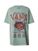 VANS Shirts 'BRAIN JAM'  mint / mørkelilla / orange / hvid