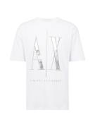 ARMANI EXCHANGE Bluser & t-shirts  sølv / hvid
