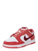 Nike Sportswear Sneaker low 'Dunk'  rød / burgunder / hvid