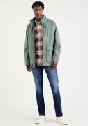 LEVI'S ® Overgangsjakke 'Fulton Field Coat'  mørkegrå / pastelgrøn / h...