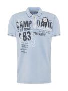 CAMP DAVID Bluser & t-shirts  dueblå / sort / hvid