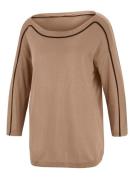 heine Pullover  camel / sort