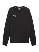 PUMA Sportsweatshirt 'TeamGoal'  sort / hvid