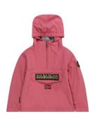 NAPAPIJRI Overgangsjakke 'RAINFOREST SUM 4'  pink / sort