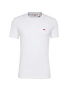 LEVI'S ® Bluser & t-shirts 'Original Housemark Tee'  blodrød / hvid