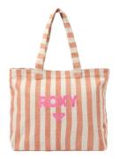 ROXY Shopper 'FAIRY BEACH'  beige-meleret / orange / pink
