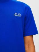 SELECTED HOMME Bluser & t-shirts 'GARLAND'  blå / hvid