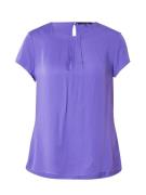 TAIFUN Bluse  violetblå