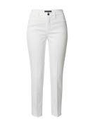 COMMA Bukser med fals  hvid
