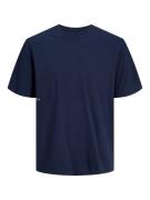 JACK & JONES Bluser & t-shirts 'SIGNAL'  navy / azur / hvid