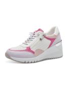 MARCO TOZZI Sneaker low  lilla / pink / lyserød / hvid