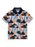 NAME IT Shirts  lyseblå / orange / sort / hvid