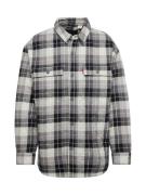 LEVI'S ® Overgangsjakke 'Bernal Heights Overshirt'  mørkegrå / sort / ...