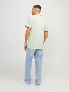 JACK & JONES Bluser & t-shirts 'Paulos'  pastelgul / sort