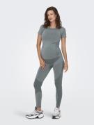 Only Maternity Funktionsbluse  grå