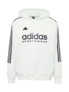 ADIDAS SPORTSWEAR Sportsweatshirt 'House of Tiro'  sort / hvid
