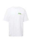 EDWIN Bluser & t-shirts 'Gardening Services'  grøn / hvid