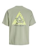 JACK & JONES Bluser & t-shirts 'Triangle Summer'  pastelgrøn / lysegrø...
