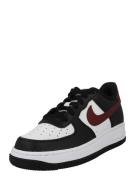Nike Sportswear Sneakers 'AIR FORCE 1'  vinrød / sort / hvid