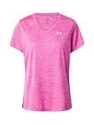 UNDER ARMOUR Funktionsbluse 'Twist'  lys pink / hvid