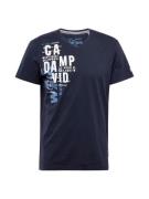 CAMP DAVID Bluser & t-shirts  blå / navy / hvid