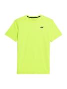 4F Funktionsskjorte  neongrøn / sort