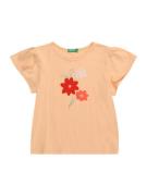 UNITED COLORS OF BENETTON Bluser & t-shirts  orange / abrikos / rød