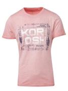 KOROSHI Bluser & t-shirts  marin / pink-meleret / hvid