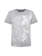 Key Largo Bluser & t-shirts 'SPEAKER'  grå / offwhite
