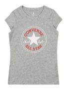 CONVERSE Bluser & t-shirts  grå / rød / hvid