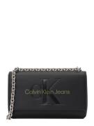 Calvin Klein Jeans Skuldertaske  grøn / sort