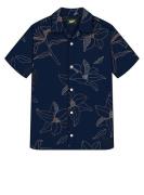 Key Largo Skjorte 'MSH SOLAR'  navy / brun