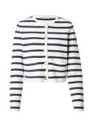 Abercrombie & Fitch Cardigan  navy / hvid