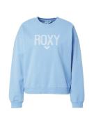 ROXY Sweatshirt 'UNTIL DAYLIGHT'  lyseblå / hvid