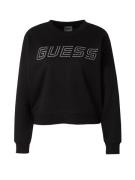 GUESS Sportsweatshirt 'SKYLAR'  sort / sølv