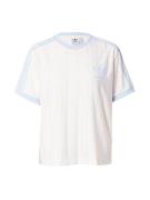 ADIDAS ORIGINALS Shirts  lyseblå / hvid