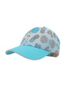 MAXIMO Hat  blå / cyanblå / lysebrun / petroleum
